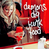 Demons + junk food= Ruby